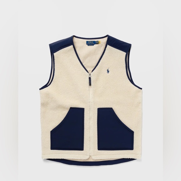 NWT POLO RALPH LAUREN Teddy Vest Gilet - Picture 13 of 15